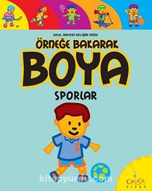 Örneğe Bakarak Boya - Sporlar kitap kapağı