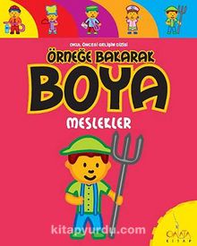 Örneğe Bakarak Boya - Meslekler kitap kapağı