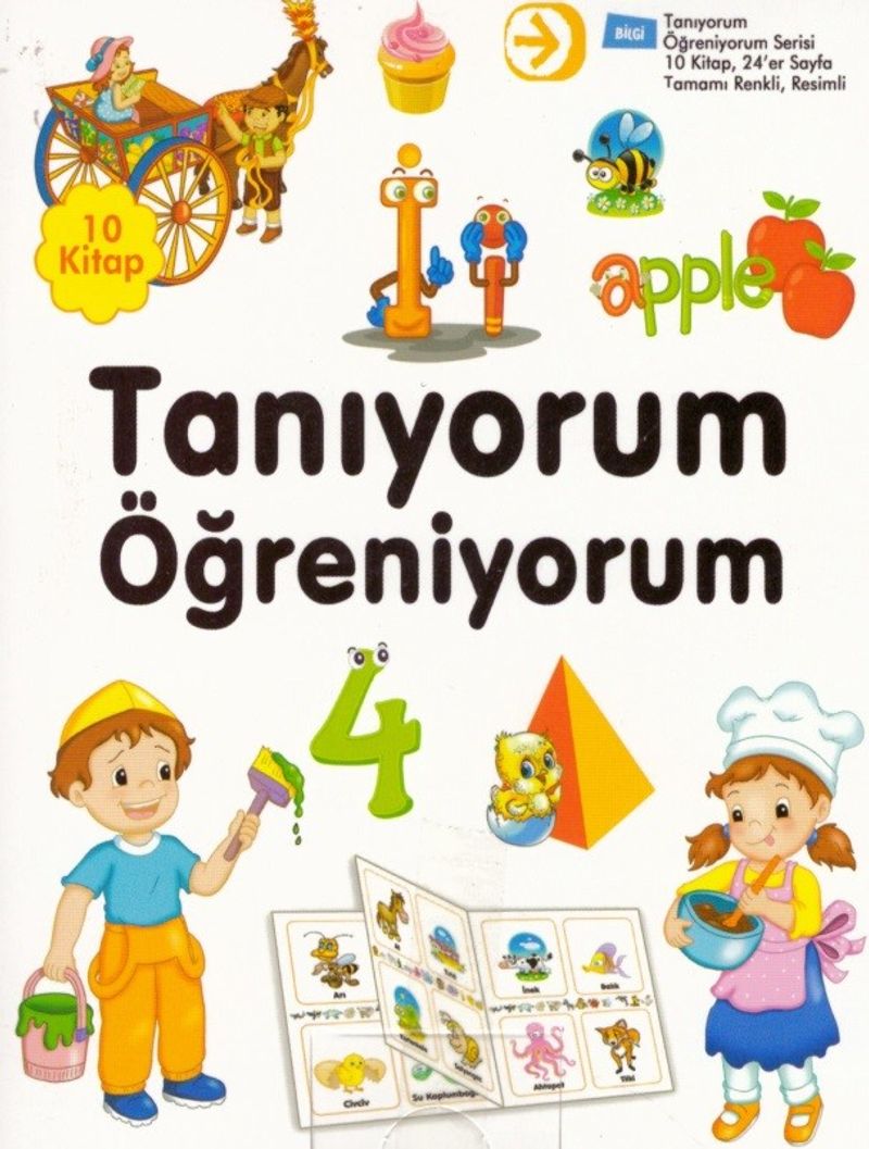 Tanıyorum Öğreniyorum Seti (10 Kitap) kitap kapağı
