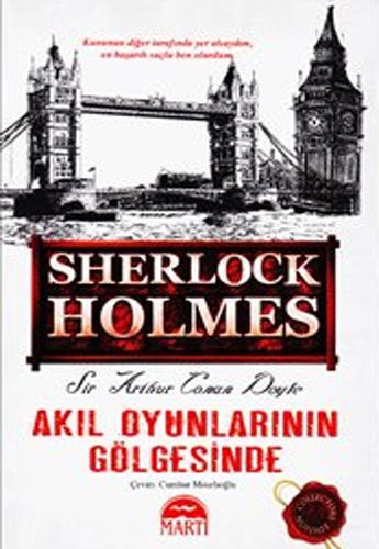 Akıl Oyunlarının Gölgesinde (Ciltli) / Sherlock Holmes kitap kapağı