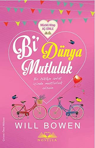 Bi' Dünya Mutluluk - Müzikli Kitap Aç-Dinle (Ciltli) kitap kapağı