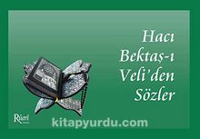 Hacı Bektaş-ı Veli'den Sözler kitap kapağı