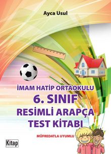 6. Sınıf Resimli Arapça Test Kitabı (Yeni Müfredat) kitap kapağı