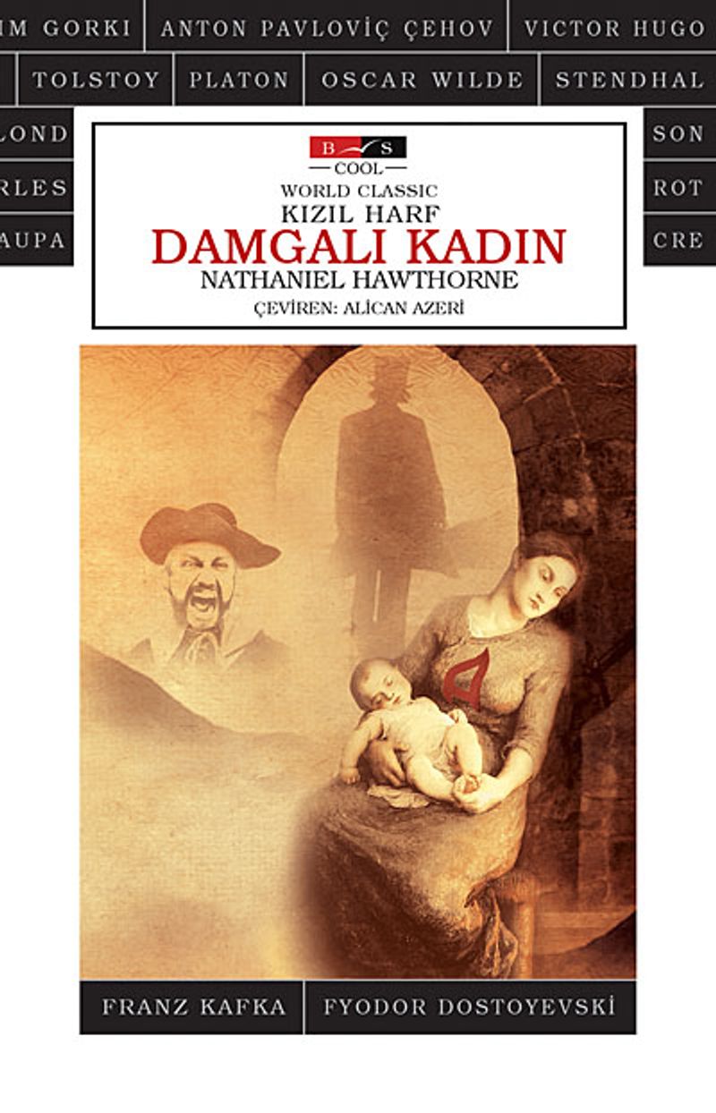 Kızıl Harf - Damgalı Kadın (Cool) kitap kapağı