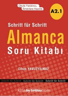 Almanca Soru Kitabı A2.1 kitap kapağı
