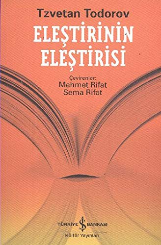 Eleştirinin Eleştirisi kitap kapağı