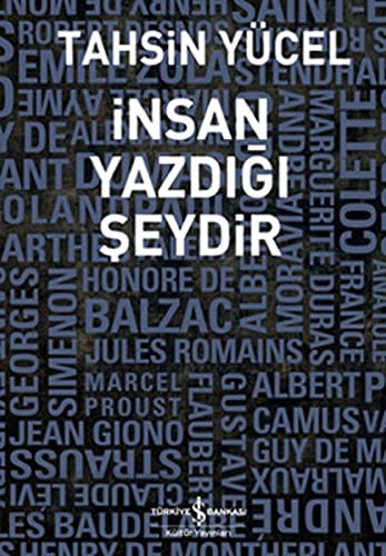 İnsan Yazdığı Şeydir kitap kapağı