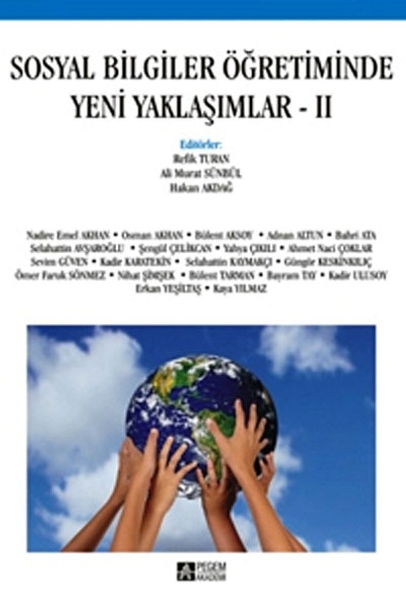 Sosyal Bilgiler Öğretiminde Yeni Yaklaşımlar -II kitap kapağı