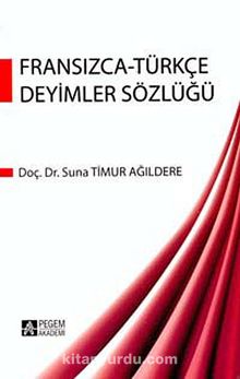Fransızca-Türkçe Deyimler Sözlüğü kitap kapağı