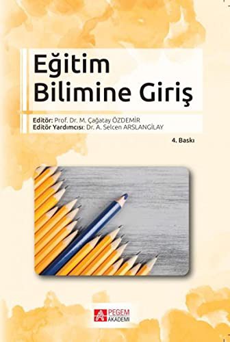 Eğitim Bilimine Giriş kitap kapağı