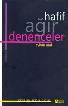 Hafif Ağır Denenceler kitap kapağı