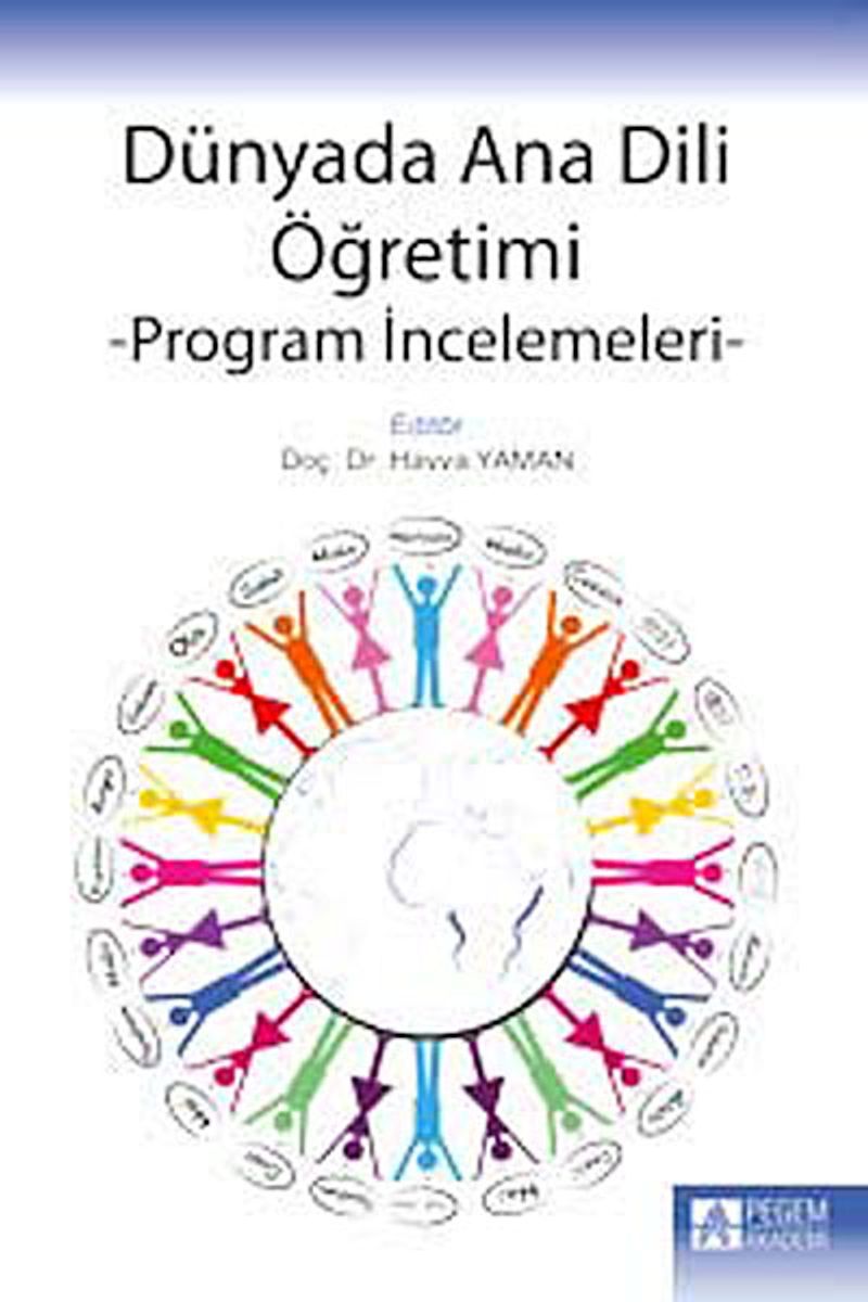 Dünyada Ana Dili Öğretimi Program İncelemeleri kitap kapağı