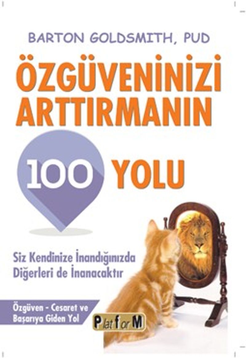 Özgüveninizi Arttırmanın 100 Yolu kitap kapağı