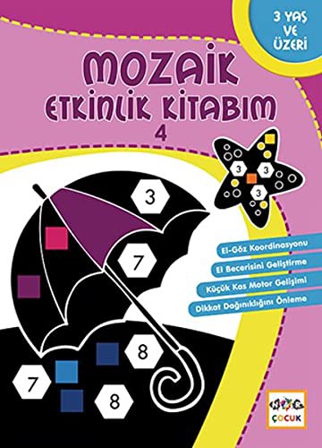 Mozaik Etkinlik Kitabım 4 (Altıgen) kitap kapağı