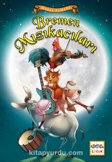 Bremen Mızıkacıları (Büyük Boy) kitap kapağı