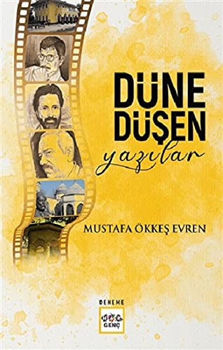 Düne Düşen Yazılar kitap kapağı