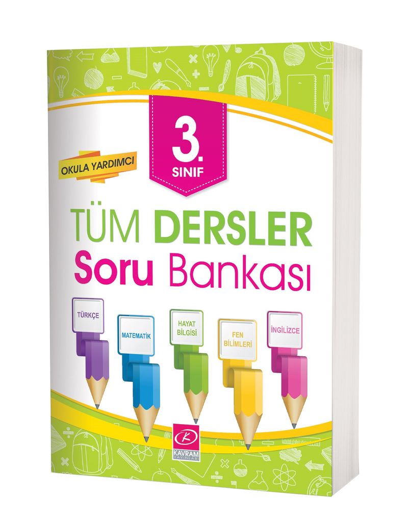 3. Sınıf Tüm Dersler Soru Bankası (Karekod Video Çözümlü) kitap kapağı
