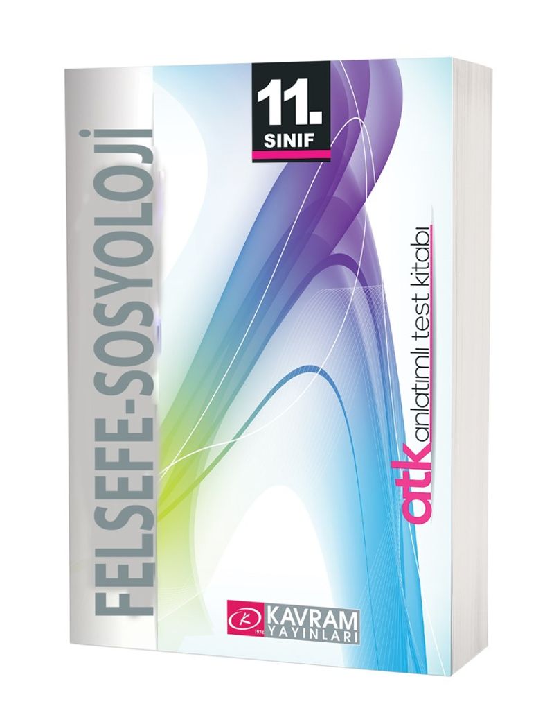 11. Sınıf Felsefe Sosyoloji Anlatımlı Test Kitabı kitap kapağı