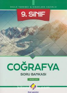 9. Sınıf Coğrafya Soru Bankası kitap kapağı