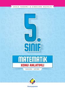 5. Sınıf Matematik Konu Anlatımlı kitap kapağı