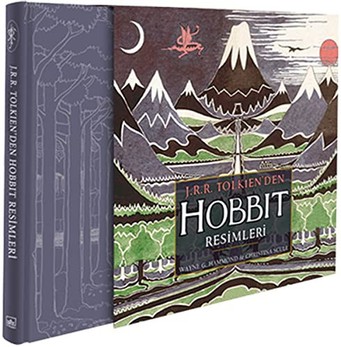 J.R.R. Tolkien'den Hobbit Resimleri (Kutulu-Numaralı- Özel Baskı) kitap kapağı