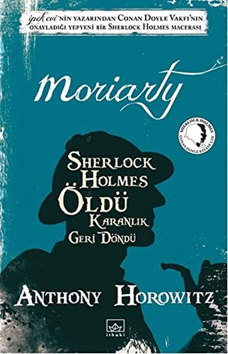 Moriarty Sherlock Holmes Öldü Karanlık Geri Döndü kitap kapağı