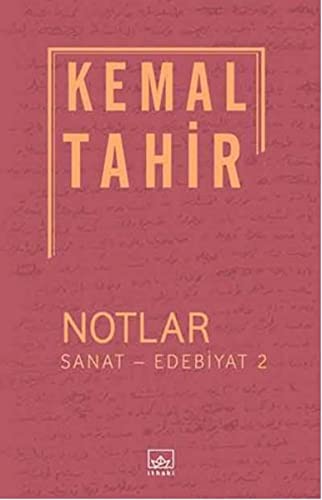 Sanat - Edebiyat 2 / Notlar kitap kapağı