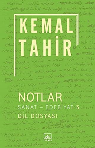 Sanat - Edebiyat 3 / Notlar kitap kapağı