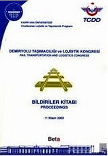 Demiryolu Taşımacılığı ve Lojistik Kongresi kitap kapağı