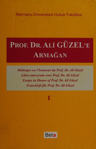 Prof. Dr. Ali Güzel’e Armağan 2 kitap kapağı