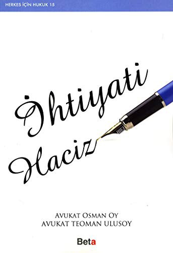 İhtiyati Haciz kitap kapağı