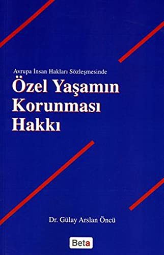 Özel Yaşamın Korunması Hakkı kitap kapağı