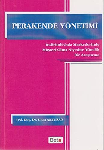 Perakende Yönetimi kitap kapağı
