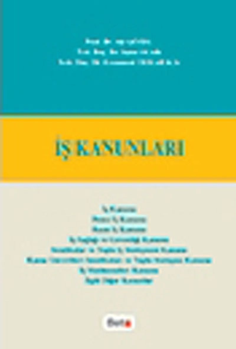 İş Kanunları / Prof. Dr. Ali Güzel kitap kapağı