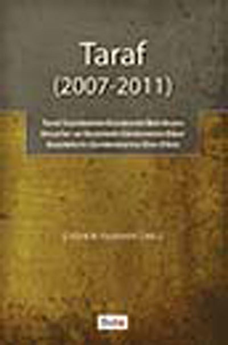Taraf 2007 - 2011 kitap kapağı