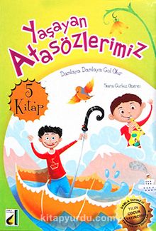 Yaşayan Atasözlerimiz (5 Kitap) kitap kapağı
