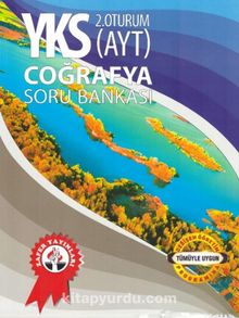 YKS AYT 2.Oturum Coğrafya Soru Bankası kitap kapağı