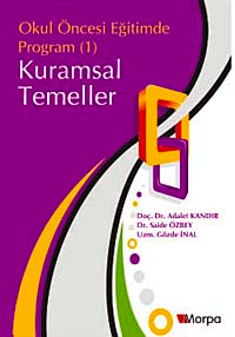 Okul Öncesi Eğitimde Program (1) Kuramsal Temeller kitap kapağı