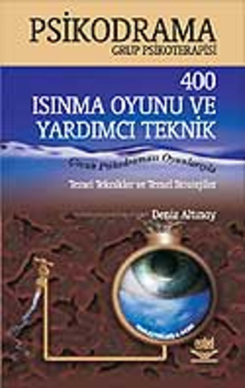 Psikodrama Grup Psikoterapisi 400 Isınma oyunu ve Yardımcı Teknik kitap kapağı