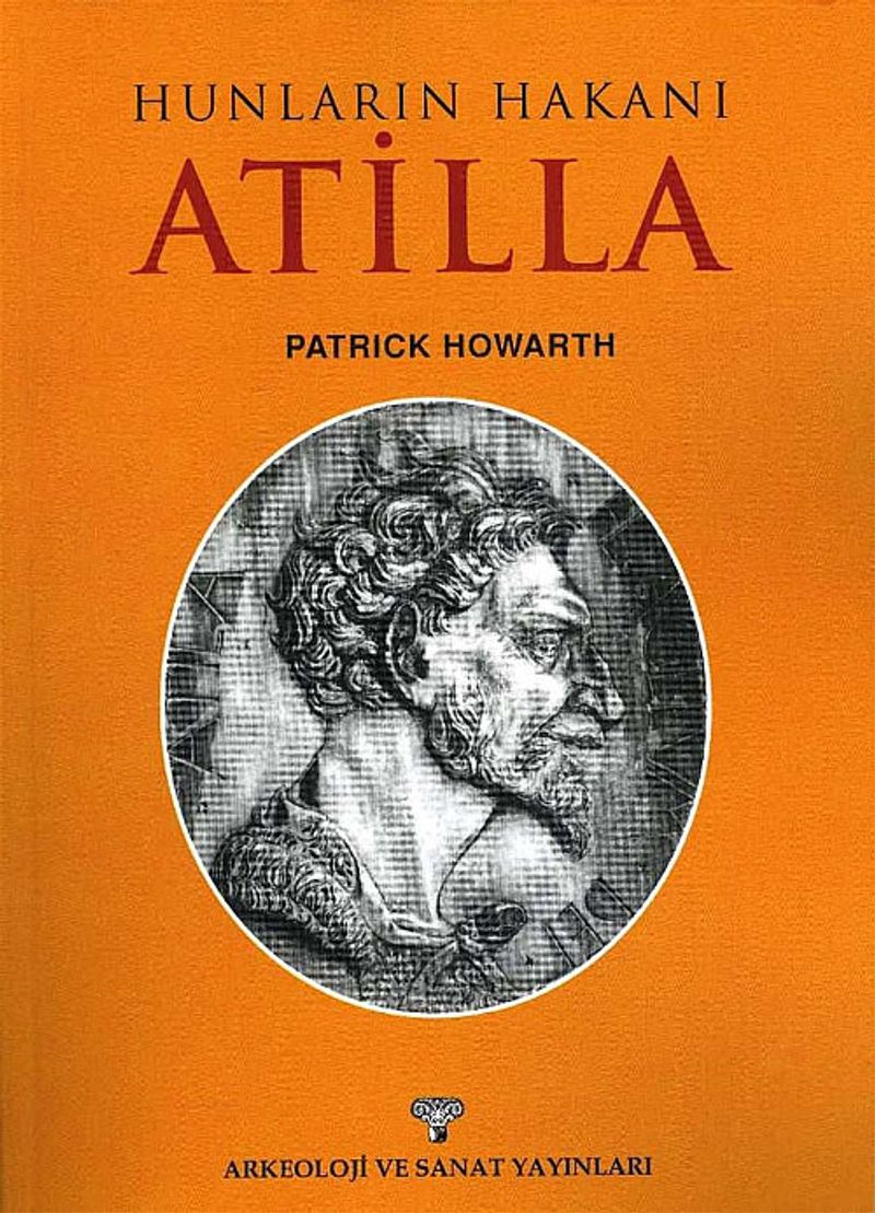 Hunların Hakanı Atilla kitap kapağı