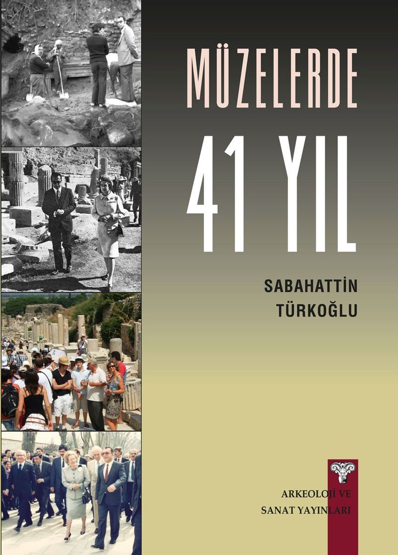 Müzelerde 41 Yıl kitap kapağı