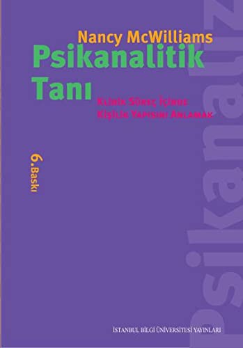 Psikanalitik Tanı Klinik Süreç İçinde Kişilik Yapısını Anlamak kitap kapağı