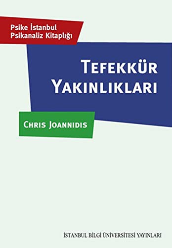 Tefekkür Yakınlıkları Psike İstanbul Psikanaliz Kitaplığı kitap kapağı