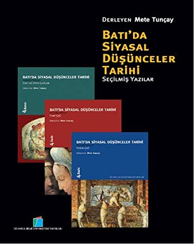Batı'da Siyasal Düşünceler Tarihi (3 Cilt Kutulu) Seçilmiş Yazılar kitap kapağı