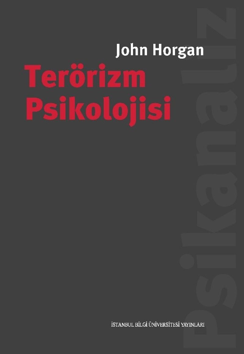 Terörizm Psikolojisi kitap kapağı