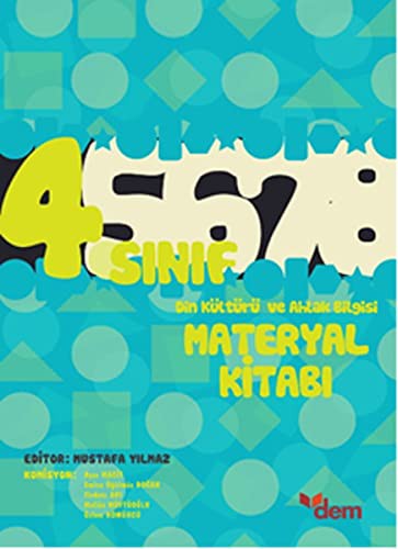 4. Sınıf Din Kültürü ve Ahlak Bilgisi Materyal Kitabı kitap kapağı