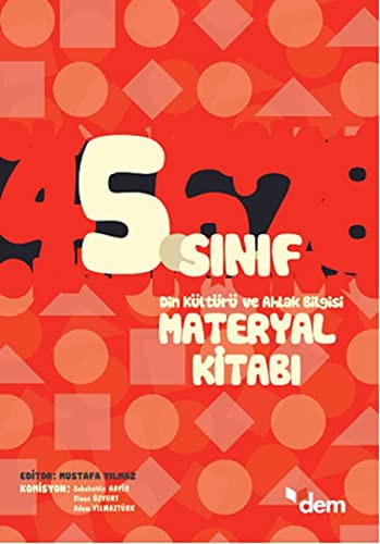 5. Sınıf Din Kültürü ve Ahlak Bilgisi Materyal Kitabı kitap kapağı