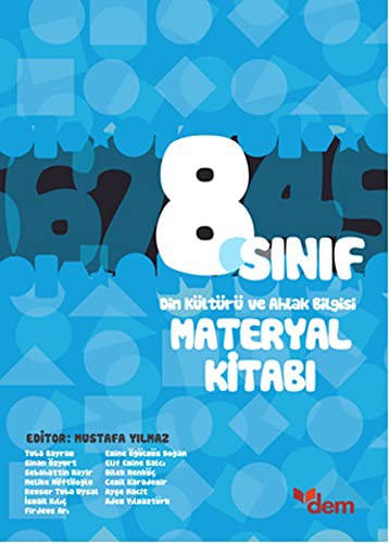 8. Sınıf Din Kültürü ve Ahlak Bilgisi Materyal Kitabı kitap kapağı