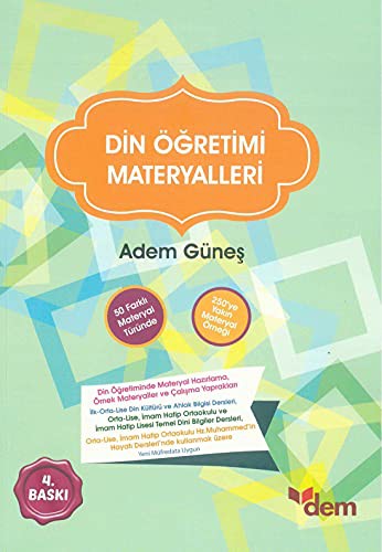 Din Öğretimi Materyalleri kitap kapağı