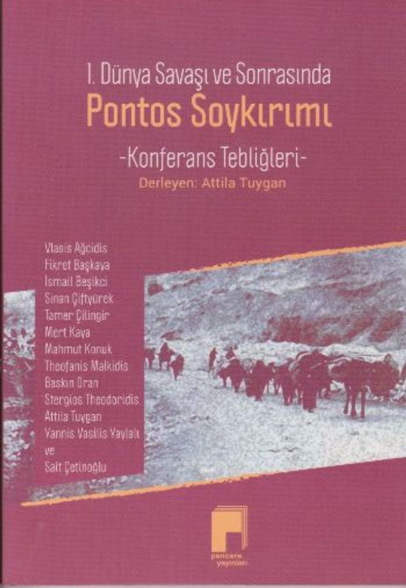 1. Dünya Savaşı ve Sonrasında Pontos Soykırımı kitap kapağı